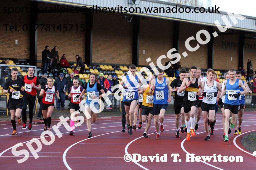 North Eastern 10000 metres Championships, Monkton Stadium, Jarrow. Photo: David T. Hewitson/Sports for All Pics
